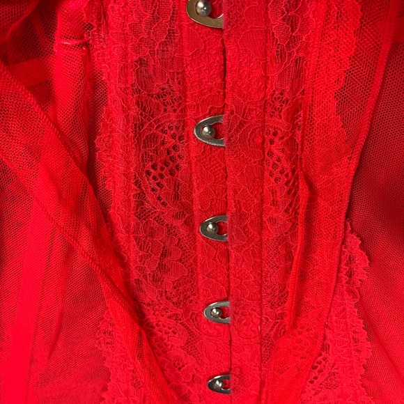 NWT Victoria Secret Never Worn Sexy Corset with Garters, B34 - Picture 3 of 10